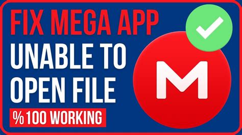 how to open .mega files